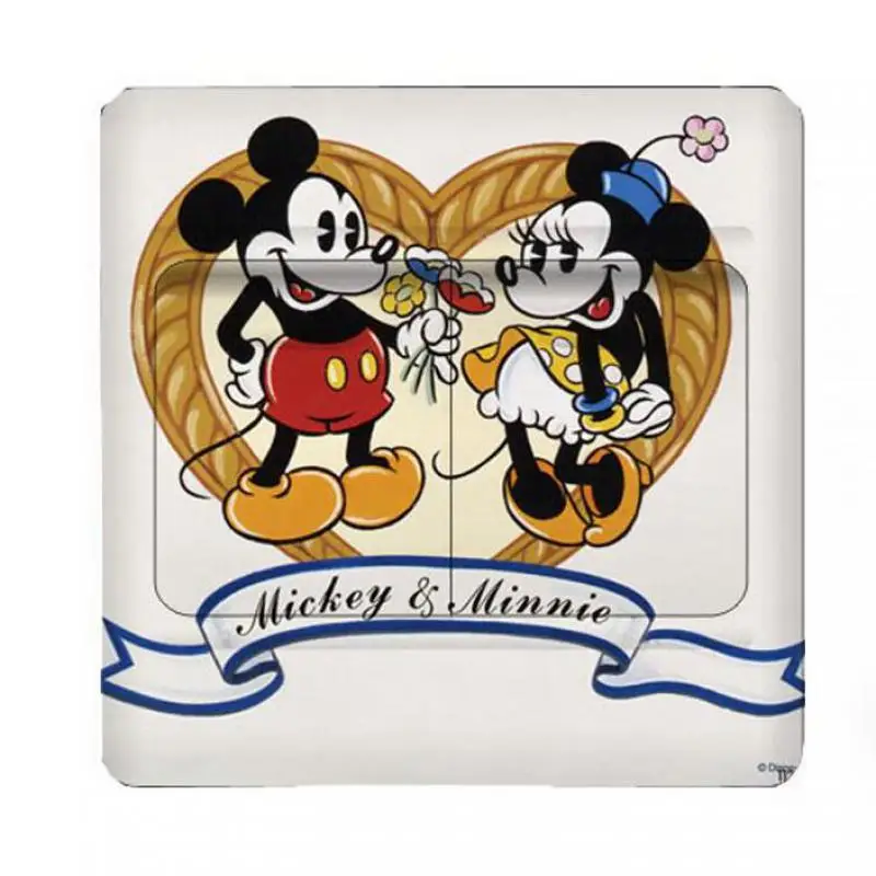2 pcs creative Mickey series cartoon switch stickers living room bedroom children room decoration PVS art stickers
2 pcs creative Mickey series cartoon switch stickers living room bedroom children room decoration PVS art stickers