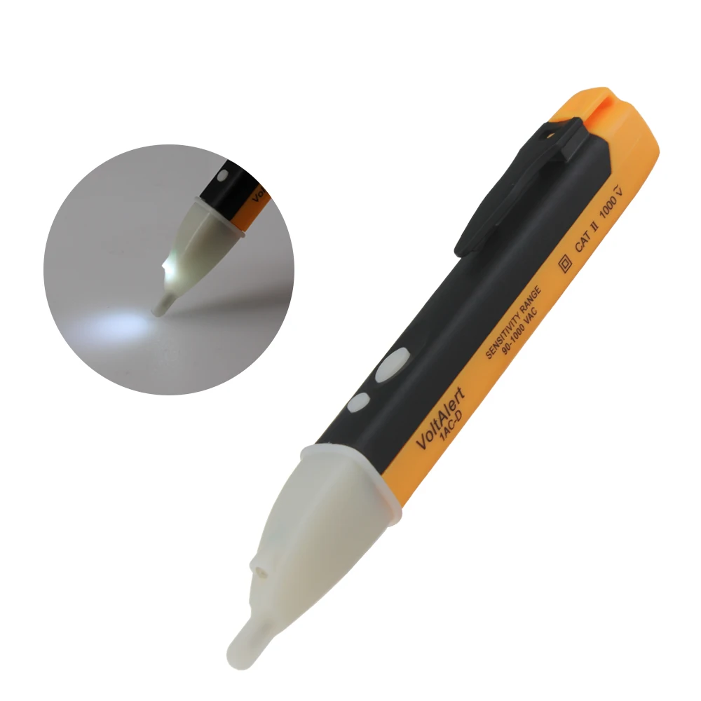 Electric Test Pen LED Light Voltage Indicator Electric indicator Socket Wall AC Power Outlet Voltage Detector Sensor Tester
Electric Test Pen LED Light Voltage Indicator Electric indicator Socket Wall AC Power Outlet Voltage Detector Sensor Tester
