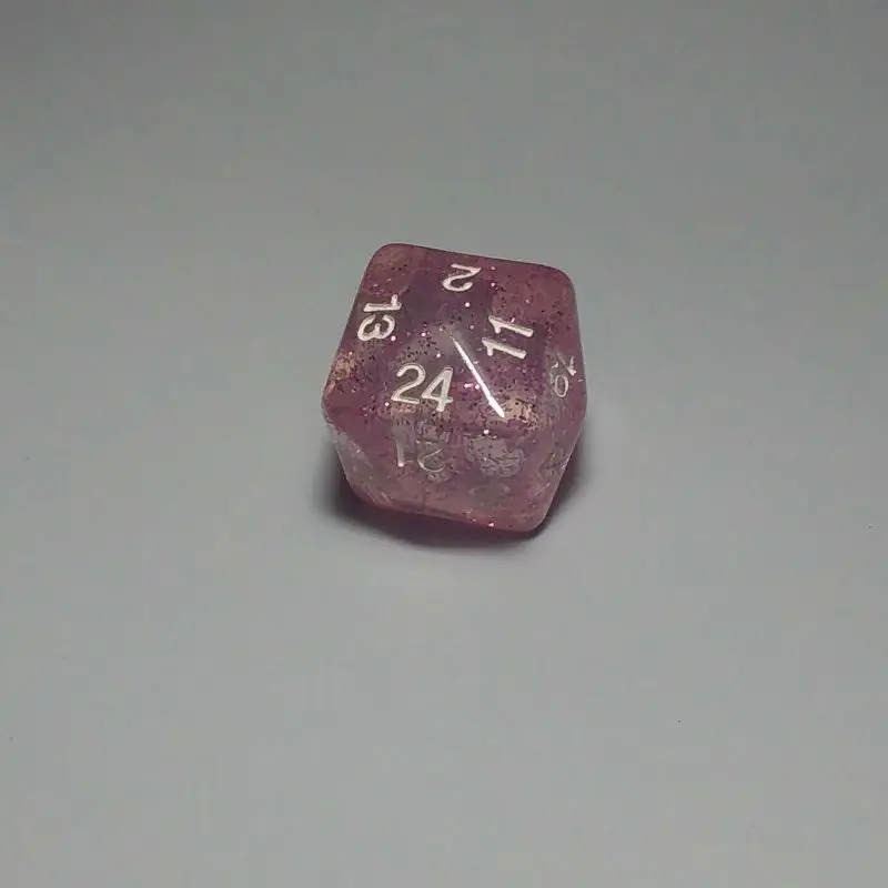 Free shipping 5PCS New 24-sided D24 Exclusive Crystal with purple glitter dice for board game and other games accessories
Free shipping 5PCS New 24-sided D24 Exclusive Crystal with purple glitter dice for board game and other games accessories