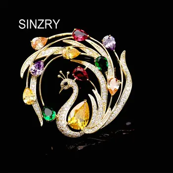 SINZRY New cubic zirconia shinning phoenix brooch pin lady fashion elegant costume jewelry
SINZRY New cubic zirconia shinning phoenix brooch pin lady fashion elegant costume jewelry