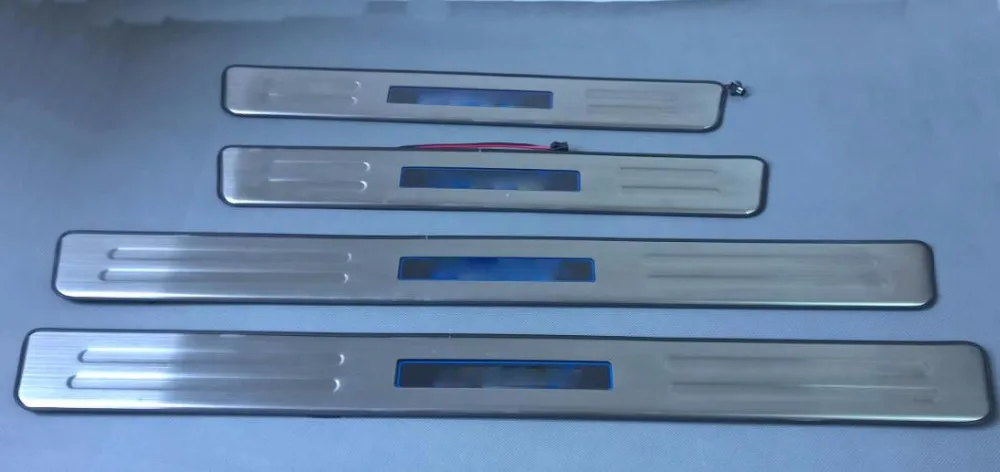 Stainless Steel LED Blue light Welcome pedal Door Sill Cover Scuff Plate Trim For Mazda 6 M6 2003 2004 2005 2006 2007
Stainless Steel LED Blue light Welcome pedal Door Sill Cover Scuff Plate Trim For Mazda 6 M6 2003 2004 2005 2006 2007