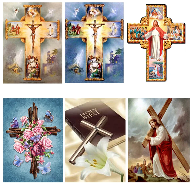 5D DIY Diamond mosaic diamond embroidery Christian Cross Jesus Christ mbroidered Cross Stitch Home decoration Gift XU
5D DIY Diamond mosaic diamond embroidery Christian Cross Jesus Christ mbroidered Cross Stitch Home decoration Gift XU