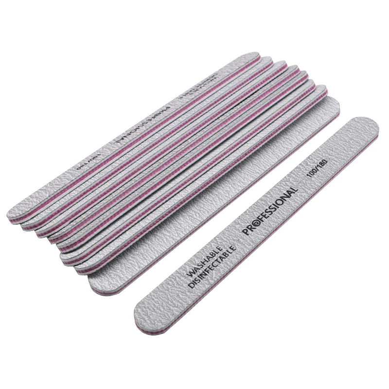 10Pcs Straight Edge Nail File 100/180 Grit Sanding Buffer Block Pedicure UV Gel Polisher Manicure Buffing Professional Nail File
10Pcs Straight Edge Nail File 100/180 Grit Sanding Buffer Block Pedicure UV Gel Polisher Manicure Buffing Professional Nail File