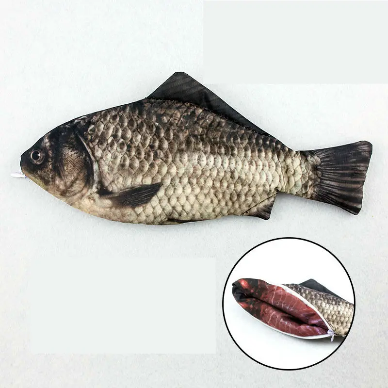 TOPSTHINK creative custom emulation fish shape pencil pouch novelty simulation lining phone bag
TOPSTHINK creative custom emulation fish shape pencil pouch novelty simulation lining phone bag