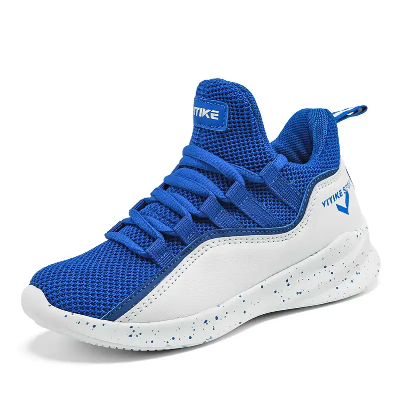 girls blue basketball shoes