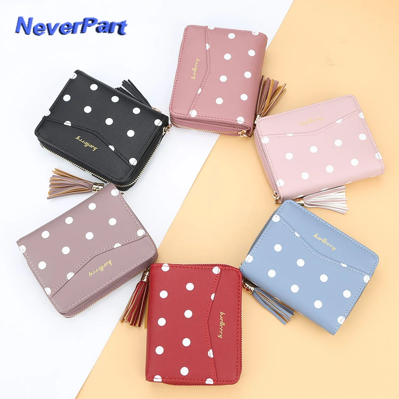 2019 Women Purse Multi-card Women's Wallet Leather Polka Dot Purses Tassel Coin Mini Wallets Short Money Pouch Ladies Moneybag
2019 Women Purse Multi-card Women's Wallet Leather Polka Dot Purses Tassel Coin Mini Wallets Short Money Pouch Ladies Moneybag