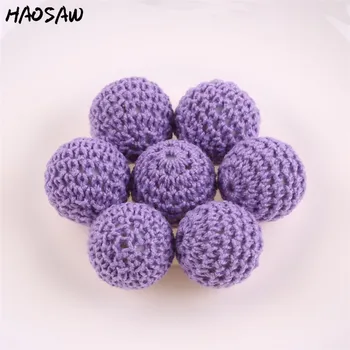 20MM 100Pcs/Lot Loose Crochet Spring Color Beads Handmade Knitting Beads Accessories For DIY Jewelry Necklace Bracelet Making
20MM 100Pcs/Lot Loose Crochet Spring Color Beads Handmade Knitting Beads Accessories For DIY Jewelry Necklace Bracelet Making