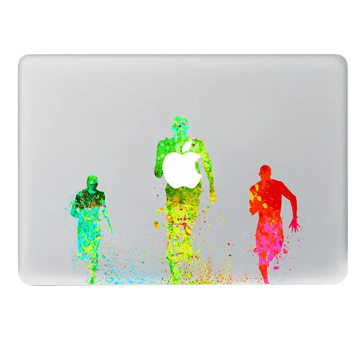 Виниловая наклейка для ноутбука Сила бега на ноутбук сделай сам Macbook Pro Air 11 13 15