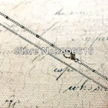 12Pcs/Lot "40CM/L & 1.5MM/w " Silver Plated Fancy Necklace Chain & Clasp Jewelry Findings & Components
12Pcs/Lot "40CM/L & 1.5MM/w " Silver Plated Fancy Necklace Chain & Clasp Jewelry Findings & Components