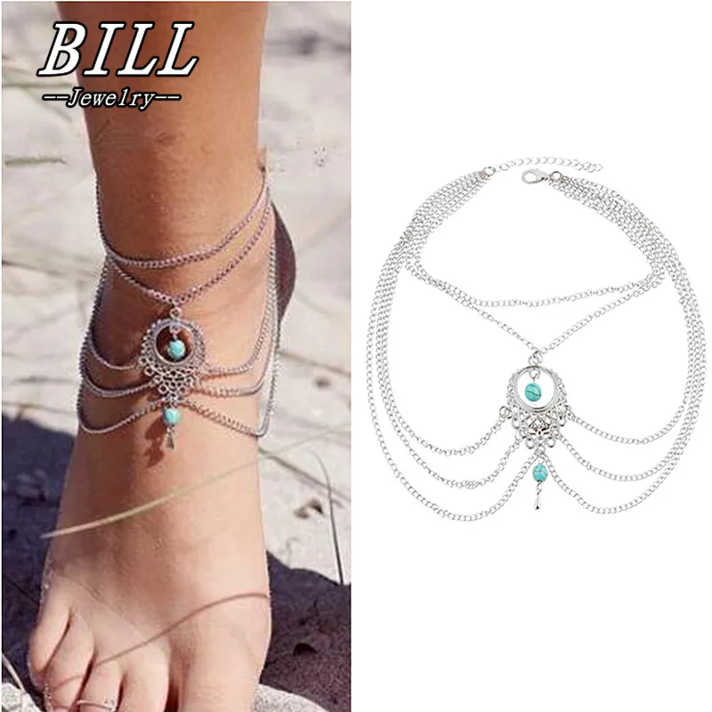 SL191 Boho Ethnic Beads Anklets Chic Tassel Foot Chain Anklet Bracelet Body Jewelry Anklets For Women 2018 HOT Selling
SL191 Boho Ethnic Beads Anklets Chic Tassel Foot Chain Anklet Bracelet Body Jewelry Anklets For Women 2018 HOT Selling