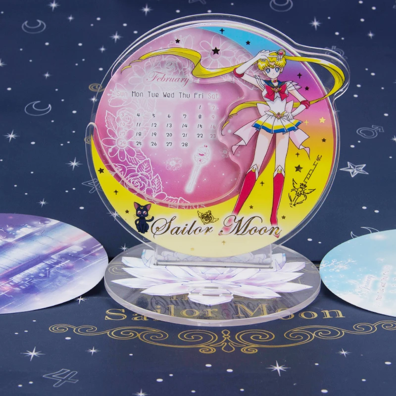 Japan Anime Sailor Moon Tsukino Usagi Cosplay Cartoon Acrylic 2019 Calendar Stand Figure+Base Model Plate Phone Holder Art Decor
Japan Anime Sailor Moon Tsukino Usagi Cosplay Cartoon Acrylic 2019 Calendar Stand Figure+Base Model Plate Phone Holder Art Decor