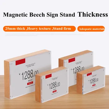 120*80mm Stand-up Tabletop Acrylic Block Sign Holder Stands Magnets Products Table Price Card Holder Baby Picture Photo Frame
120*80mm Stand-up Tabletop Acrylic Block Sign Holder Stands Magnets Products Table Price Card Holder Baby Picture Photo Frame