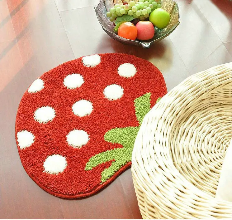 NiceRug 3D Red Strawberry Shape Soft Smooth Flexible Carpet Mat Rug For Kid Floor LivingRoom Bathroom Area Rugs Home Decoratio
NiceRug 3D Red Strawberry Shape Soft Smooth Flexible Carpet Mat Rug For Kid Floor LivingRoom Bathroom Area Rugs Home Decoratio