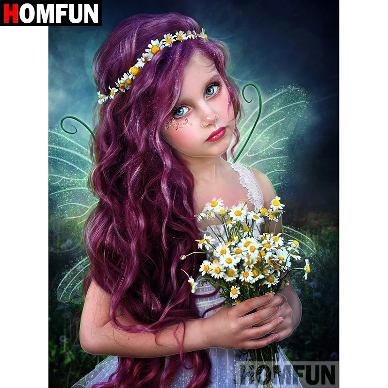 HOMFUN 5D DIY Diamond Painting Full Square/Round Drill "butterfly fairy" Embroidery Cross Stitch gift Home Decor Gift A08454
HOMFUN 5D DIY Diamond Painting Full Square/Round Drill "butterfly fairy" Embroidery Cross Stitch gift Home Decor Gift A08454