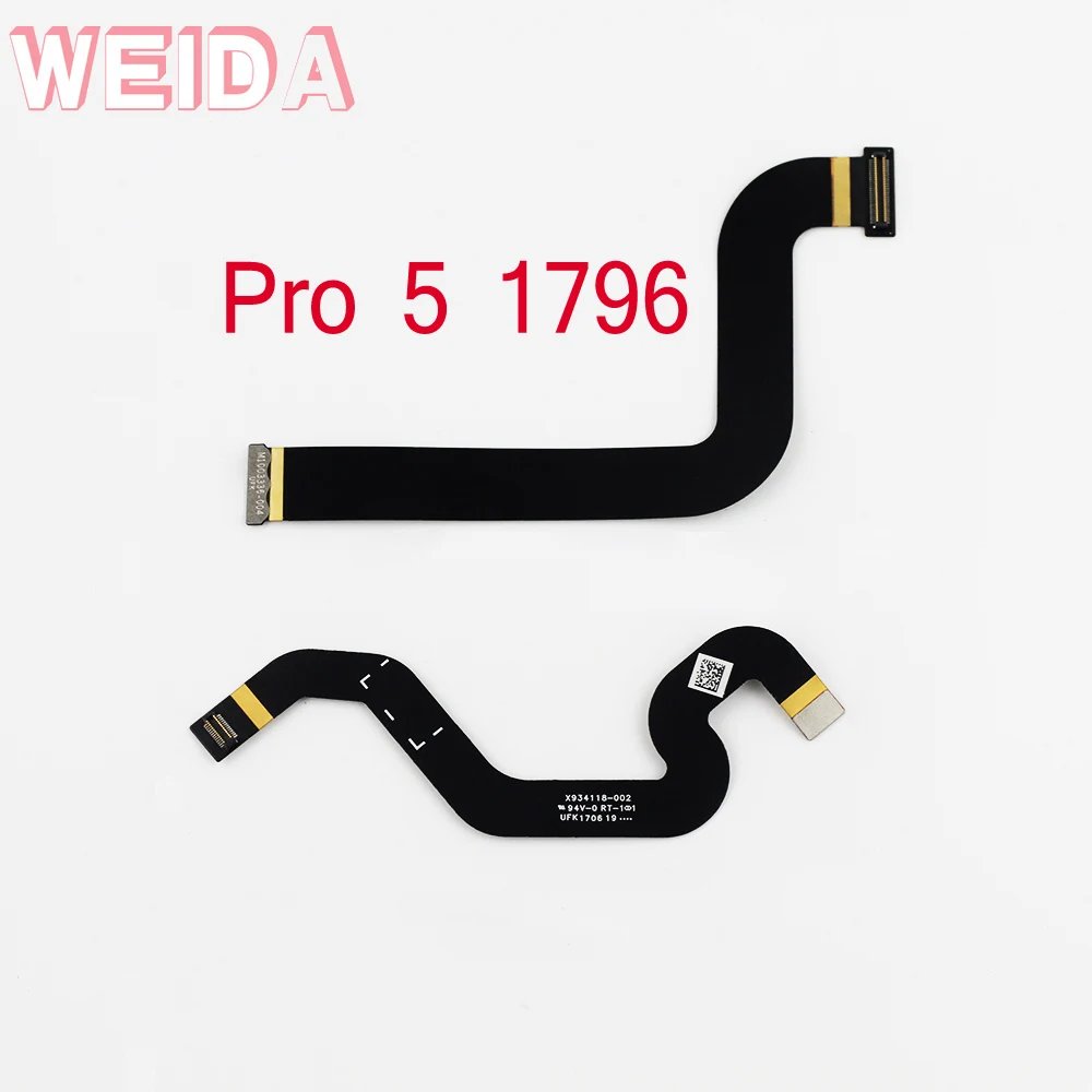 

WEIDA Flex Cable Connectors Replacment For Microsoft Surface Pro 5 Pro5 1796 LCD Cable Touch Small Board Flex Cable Conntectors