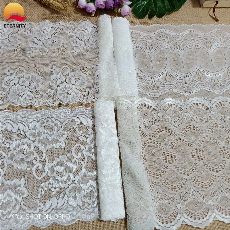 18-22cm E2912 white stretch lace fabric French hollow-out underwear lace decoration DIY French hollow-out underwear
18-22cm E2912 white stretch lace fabric French hollow-out underwear lace decoration DIY French hollow-out underwear