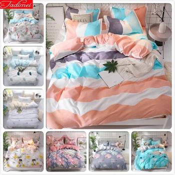 Soft Cotton Bedding Set 3pcs/4pcs Bed Linens Child Single Twin Full Queen King Size Duvet Cover 150x220 180x220 200x230 220x240
Soft Cotton Bedding Set 3pcs/4pcs Bed Linens Child Single Twin Full Queen King Size Duvet Cover 150x220 180x220 200x230 220x240