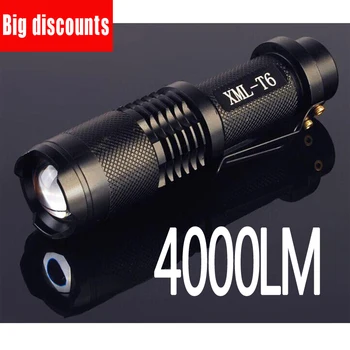 Led flashlight 4000 lumens XML-t6 led Torch Zoomable LED Flashlight Torch light lampe torche
Led flashlight 4000 lumens XML-t6 led Torch Zoomable LED Flashlight Torch light lampe torche