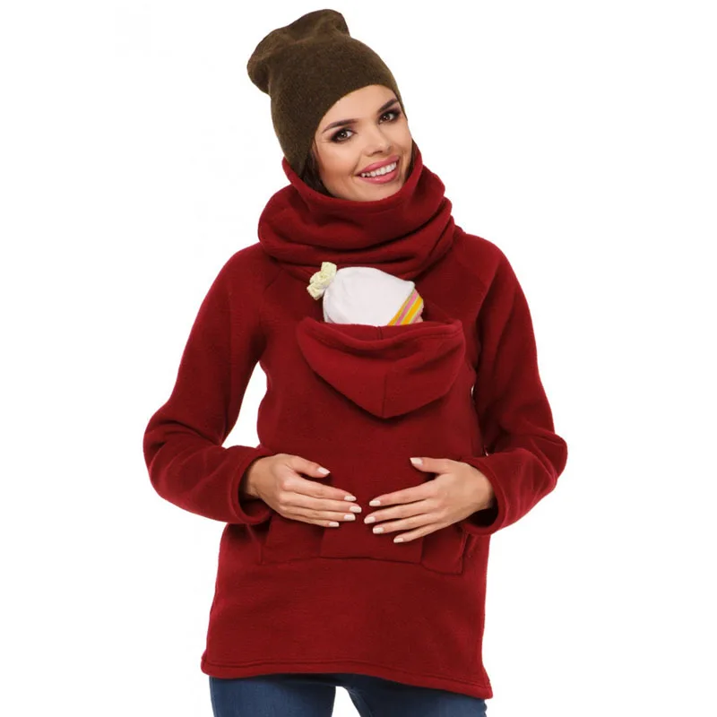 Kangaroo Baby Carrier For Pregnant Women Clothes Maternity Hoodies Coat Jacket Pregnancy Sweatshirts Autumn Winter Clothing
Kangaroo Baby Carrier For Pregnant Women Clothes Maternity Hoodies Coat Jacket Pregnancy Sweatshirts Autumn Winter Clothing