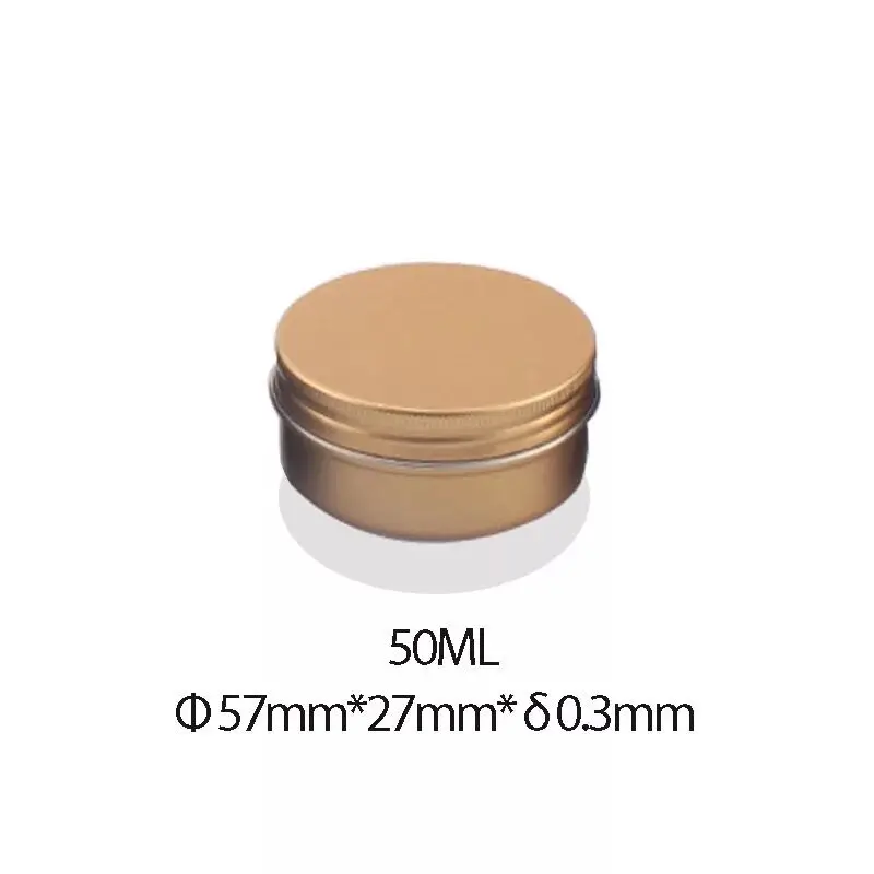 100pcs 57*27mm 50ml diy mix color metal Cream Jars with screw lid tin container bottle can pot candle can empty box mkeup case 
100pcs 57*27mm 50ml diy mix color metal Cream Jars with screw lid tin container bottle can pot candle can empty box mkeup case