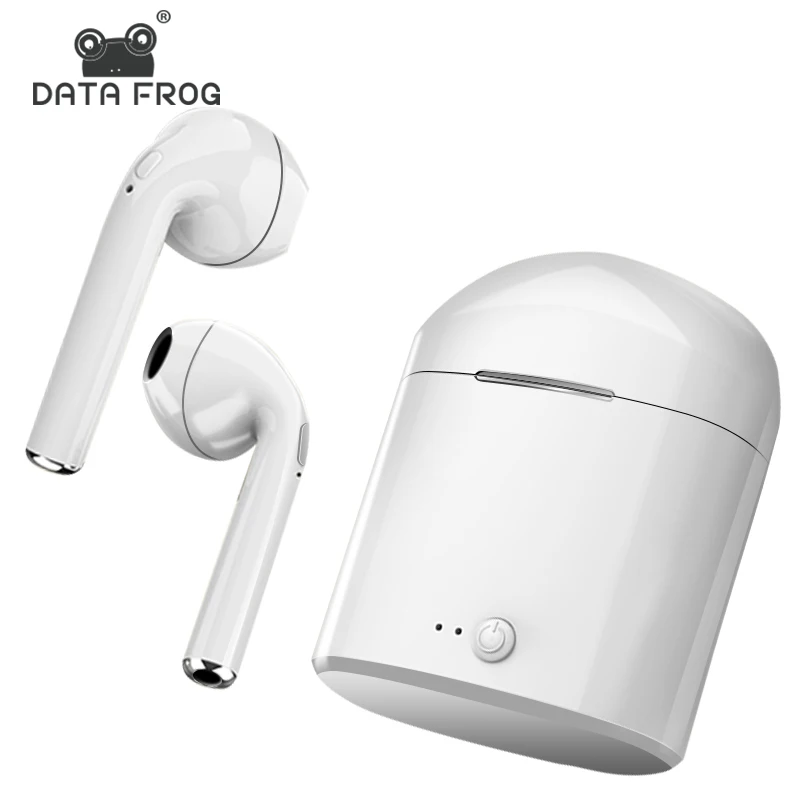DATA FROG Bluetooth Earbuds Wireless In-Ear Earphone With Mic Stereo Earphones With Charging Box for iPhone Xiaomi
DATA FROG Bluetooth Earbuds Wireless In-Ear Earphone With Mic Stereo Earphones With Charging Box for iPhone Xiaomi