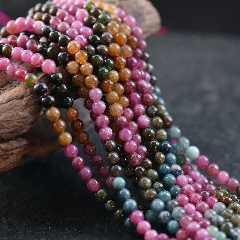 Joanlyn Grade A Natural Tourmaline Beads Multicolor Tourmaline Beads 4mm NOT Dyed Smooth Polished Round 15 Inch Strand TL05
Joanlyn Grade A Natural Tourmaline Beads Multicolor Tourmaline Beads 4mm NOT Dyed Smooth Polished Round 15 Inch Strand TL05
