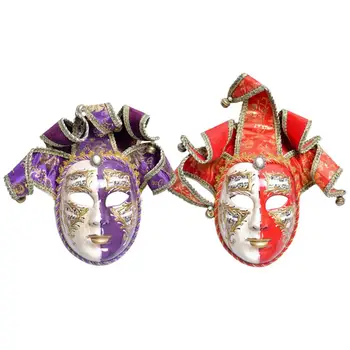 Vintage Venetian Full Face Mask High-grade Yin Yang Fake Face Female Mask Party Performance Props Costume Party Dancing Mask
Vintage Venetian Full Face Mask High-grade Yin Yang Fake Face Female Mask Party Performance Props Costume Party Dancing Mask