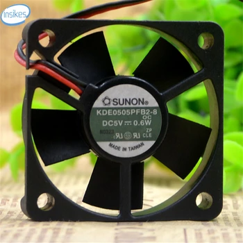 KDE0505PFB2-8 Double Ball Bearing Cooling Fan DC 5V 0.6W 5010 5CM 50*50*10mm 2 Wires
KDE0505PFB2-8 Double Ball Bearing Cooling Fan DC 5V 0.6W 5010 5CM 50*50*10mm 2 Wires