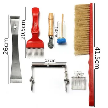 7-piece Bee Tool Beekeeping Equipment Beekeeper Tool Catcher Hive Tool Kit Beekeeper Special Girlfriend Tool Kit #30
7-piece Bee Tool Beekeeping Equipment Beekeeper Tool Catcher Hive Tool Kit Beekeeper Special Girlfriend Tool Kit #30