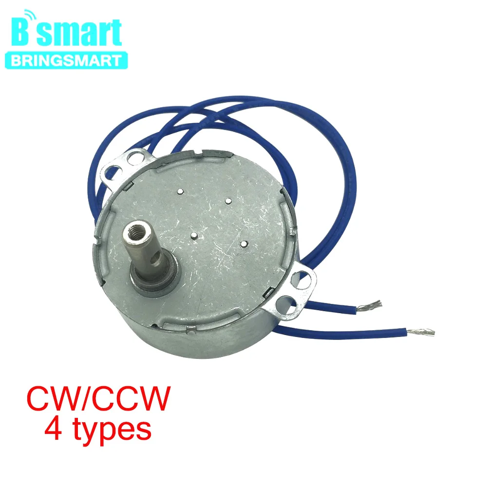 Bringsmart 110V 220V AC Micro Synchronous Geared Motor 50Hz 60Hz Oscillating Fan Motor Microwave Oven Mini AC Motor 0.9~70rpm
Bringsmart 110V 220V AC Micro Synchronous Geared Motor 50Hz 60Hz Oscillating Fan Motor Microwave Oven Mini AC Motor 0.9~70rpm