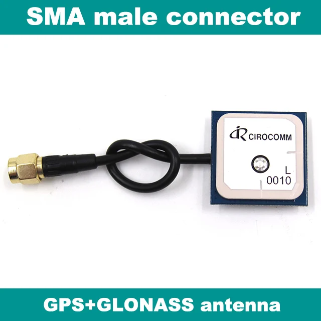 Dual GLONASS GPS antenna 32dB High Gain Cirocomm ceramic patch internal GPS active antenna BA-0010 28*28*5mm SMA male connector
Dual GLONASS GPS antenna 32dB High Gain Cirocomm ceramic patch internal GPS active antenna BA-0010 28*28*5mm SMA male connector