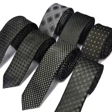 New Men's Casual Slim Ties Classic Polyester Woven Party Neckties Fashion Plaid Dots Man Neck Tie For Wedding Business Male Tie New Men's Casual Slim Ties Classic Polyester Woven Party Neckties Fashion Plaid Dots Man Neck Tie For Wedding Business Male Tie