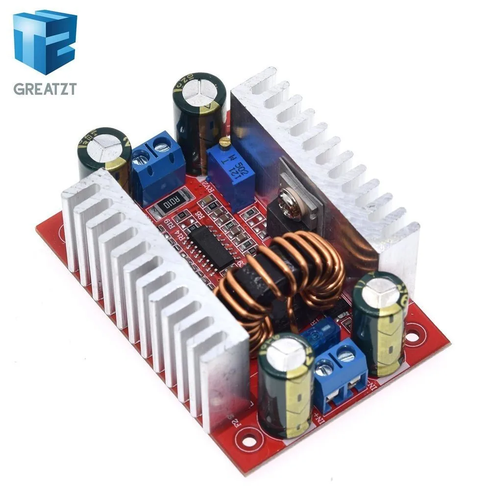 DC 400W 15A Step-up Boost Converter Constant Current Power Supply LED Driver 8.5-50V to 10-60V Voltage Charger Step Up Module
DC 400W 15A Step-up Boost Converter Constant Current Power Supply LED Driver 8.5-50V to 10-60V Voltage Charger Step Up Module