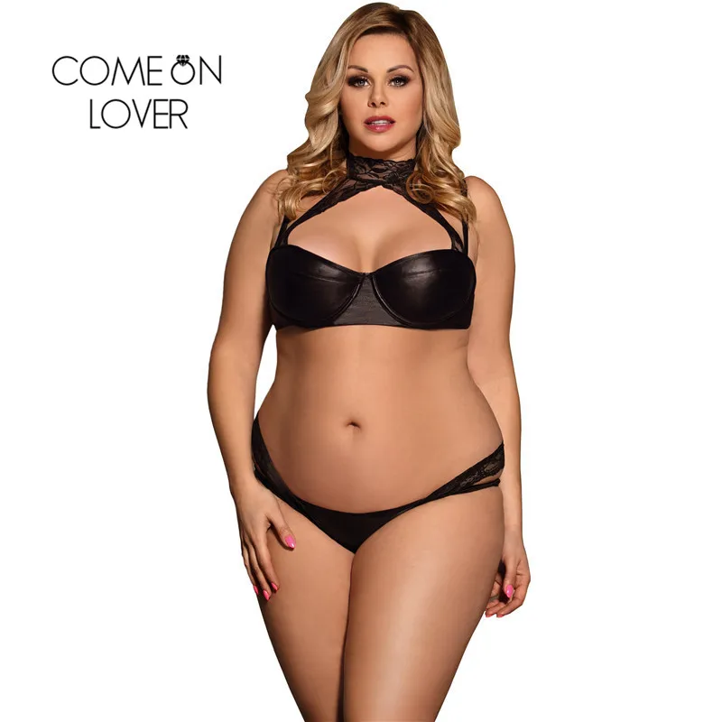 Comeonlover Micro Bikini Sexy High Neck Lace Bralette Bikini Sexy Hot Erotic Sexy BLack Plus Size Leather Lingerie Set RI80433
Comeonlover Micro Bikini Sexy High Neck Lace Bralette Bikini Sexy Hot Erotic Sexy BLack Plus Size Leather Lingerie Set RI80433
