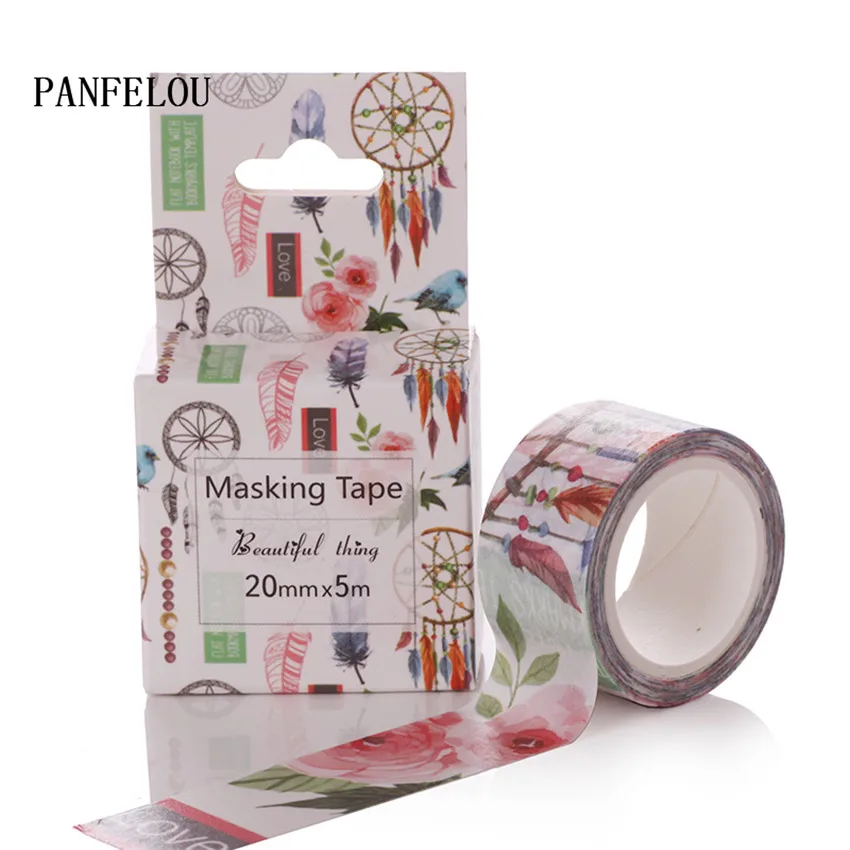 PANFELOU 2CMx5M dreamcatcher cartoon Stickers border masking adhesive line paper washi tape DIY Scrapbooking Hand account
PANFELOU 2CMx5M dreamcatcher cartoon Stickers border masking adhesive line paper washi tape DIY Scrapbooking Hand account