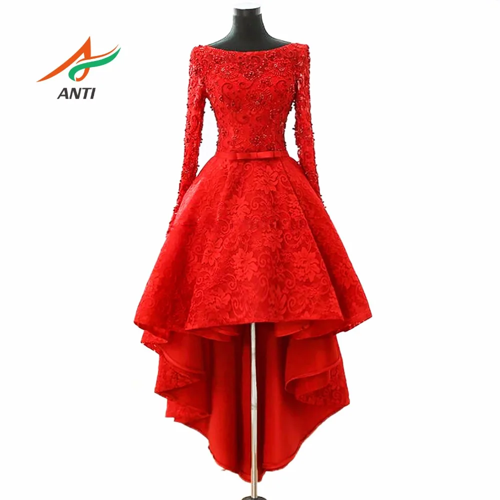 ANTI Luxury 2019 Cocktail Dresses Beaded Crystals High Low Robe De Vestidos De Coctel Evening Party Gowns For Graduation Novias
ANTI Luxury 2019 Cocktail Dresses Beaded Crystals High Low Robe De Vestidos De Coctel Evening Party Gowns For Graduation Novias