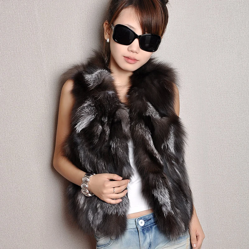 Hot 100% Real Silver Fox Fur Vest Natural Silver Fox Fur Waistcoat BE1550 Free Shipping
Hot 100% Real Silver Fox Fur Vest Natural Silver Fox Fur Waistcoat BE1550 Free Shipping