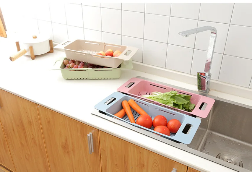 1PC Adjustable Kitchen Sink Dish Drying Rack Organizer Sink Drain Basket Vegetable Fruit Holder Storage Rack
1PC Adjustable Kitchen Sink Dish Drying Rack Organizer Sink Drain Basket Vegetable Fruit Holder Storage Rack