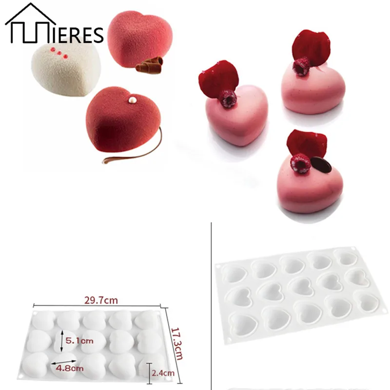 Mieres 15 Even Heart Cake Mould Hand-made Cake Tools Candle Molds Baking Mould Baking Tool Kitchen Tools
Mieres 15 Even Heart Cake Mould Hand-made Cake Tools Candle Molds Baking Mould Baking Tool Kitchen Tools