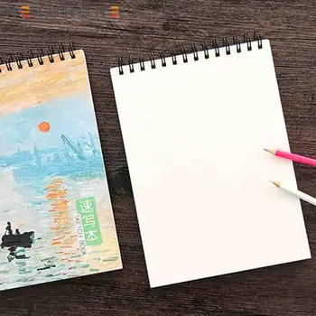 Hethrone 1PC Spiral book coil Notebook Drawing Sketchbook Spiral Sketching Pad White Paper Planner Travelers Note Book Notepad
Hethrone 1PC Spiral book coil Notebook Drawing Sketchbook Spiral Sketching Pad White Paper Planner Travelers Note Book Notepad