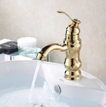 Free shipping Luxury Golden Copper hot and cold taps carving gold basin faucet Mixer Taps BF-5240K
Free shipping Luxury Golden Copper hot and cold taps carving gold basin faucet Mixer Taps BF-5240K