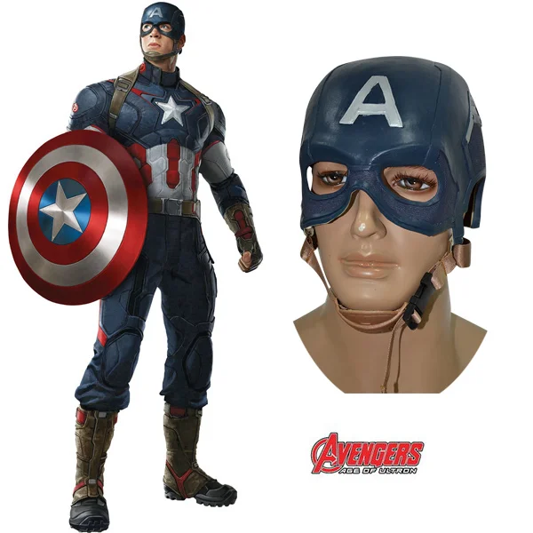 Avengers: Age of Ultron Captain America Mask Steve Rogers Helmet Cosplay Prop For Costumes Accessories
Avengers: Age of Ultron Captain America Mask Steve Rogers Helmet Cosplay Prop For Costumes Accessories