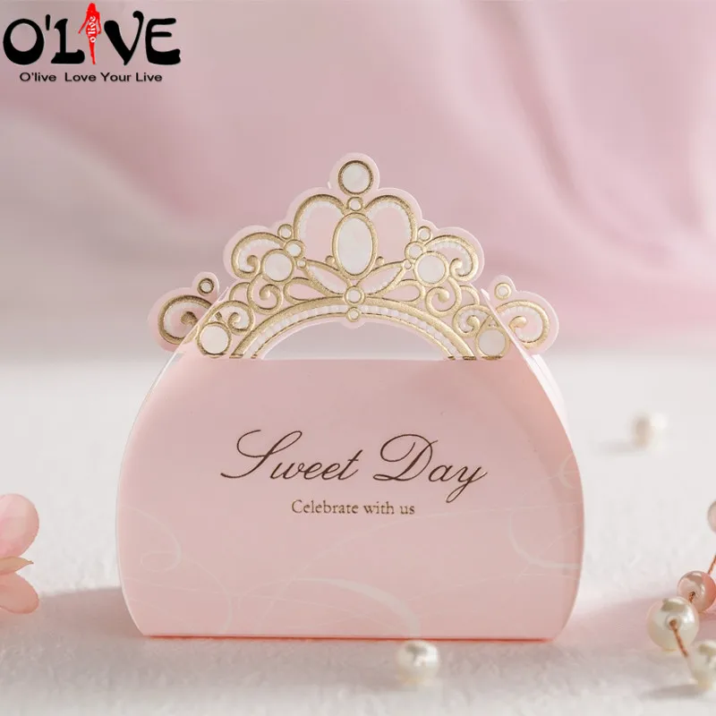 50 Pcs Crown Wedding Box Gift Candy Boxes Birthday Party Favors Cardboard Box Dragees Bags Bonbonniere Decoration Baby Shower
50 Pcs Crown Wedding Box Gift Candy Boxes Birthday Party Favors Cardboard Box Dragees Bags Bonbonniere Decoration Baby Shower