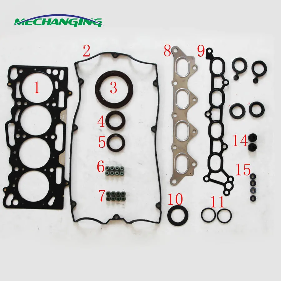 4G15M 4G15T For Mitsubishi COLT CZC TURBO 16V Engine Parts Full Set Automotive Spare Parts Engine Gasket 1000A272
4G15M 4G15T For Mitsubishi COLT CZC TURBO 16V Engine Parts Full Set Automotive Spare Parts Engine Gasket 1000A272