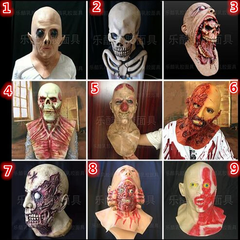 2017 New Halloween Adult Mask Zombie Mask Latex Bloody Scary Extremely Disgusting Full Face Mask Costume Party Cosplay Prop Toys
2017 New Halloween Adult Mask Zombie Mask Latex Bloody Scary Extremely Disgusting Full Face Mask Costume Party Cosplay Prop Toys