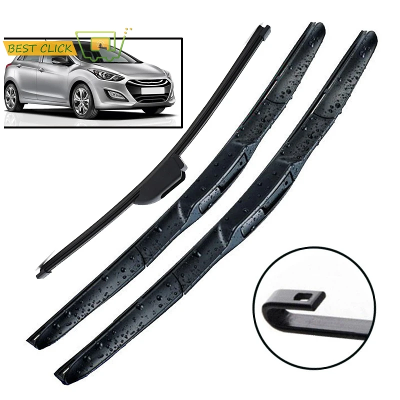 Misima 26"14"13" Windshield Windscreen Wiper Blades For Hyundai i30 GD Elantra GT 2012 2013 2014 2015 2016 2017 Front Rear Wiper
Misima 26"14"13" Windshield Windscreen Wiper Blades For Hyundai i30 GD Elantra GT 2012 2013 2014 2015 2016 2017 Front Rear Wiper