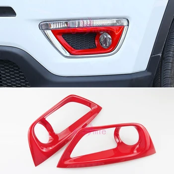 Chrome Car Styling Red Color Front Fog Lamp Cover Light Trim Garnish Overlay Panel Frame 2017 2018 For Jeep Compass Accessories
Chrome Car Styling Red Color Front Fog Lamp Cover Light Trim Garnish Overlay Panel Frame 2017 2018 For Jeep Compass Accessories