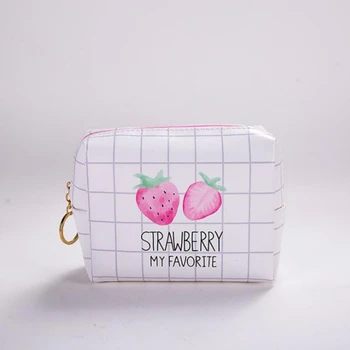 Fashon Women Cute Girls Case Cosmetic Bag Korean Strawberry Pattern Portable Storage Package Wash Bags Travel Organizer
Fashon Women Cute Girls Case Cosmetic Bag Korean Strawberry Pattern Portable Storage Package Wash Bags Travel Organizer
