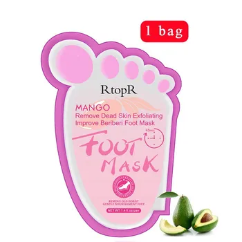 Foot Mask Remove Dead Skin Mango Extract Exfoliating Improve Beriberi Feet Mask Old Horny Removal Gentle Nourishing Foot Care
Foot Mask Remove Dead Skin Mango Extract Exfoliating Improve Beriberi Feet Mask Old Horny Removal Gentle Nourishing Foot Care