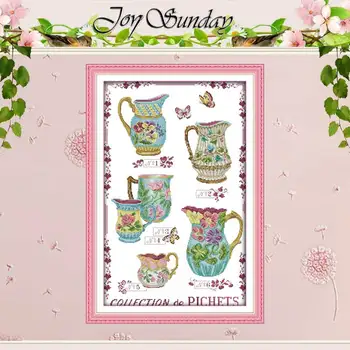 Fine porcelain patterns counted Cross Stitch 11CT 14CT Cross Stitch Set Wholesale DIY Cross-stitch Kit Embroidery Needlework
Fine porcelain patterns counted Cross Stitch 11CT 14CT Cross Stitch Set Wholesale DIY Cross-stitch Kit Embroidery Needlework